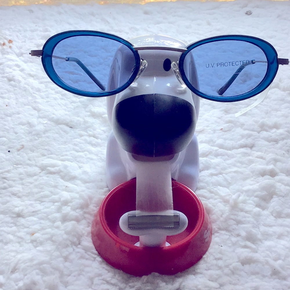 Sunglasses. Daddy-O nickel- blue/blue